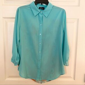 A.Buyer Cutout Back Shirt 